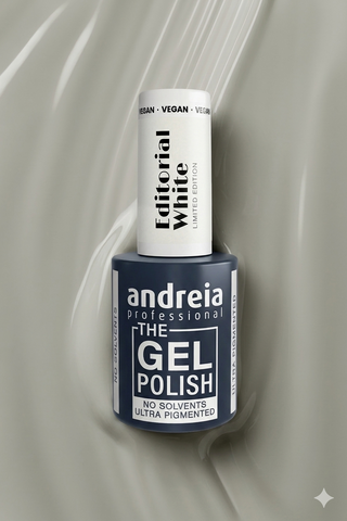 The Gel Polish - Ed.Lim - EW2: Blanc Perlé Translucide - 10,5 ml - Andreia Professional