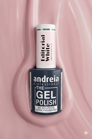 The Gel Polish - Ed.Lim - EW5: Blanc rosé - 10,5 ml - Andreia Professional