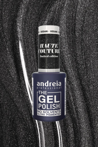 The Gel Polish - Ed.Lim Haute Couture - HA1 Noir reflet argenté - 10.5 ml