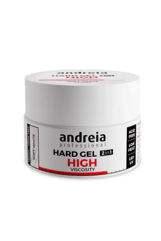 Hard Gel 2 in 1 - Soft White (Haute viscosité)