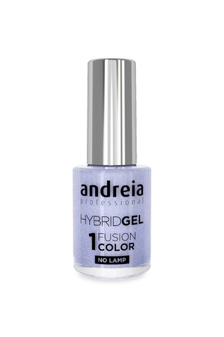 Hybrid Gel Fusion Color I Do - ID6 Bleu Ciel Paillettes Argent - 10,5 ml