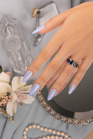 Hybrid Gel Fusion Color I Do - ID6 Bleu Ciel Paillettes Argent - 10,5 ml