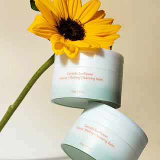 Centella Sunflower - Baume nettoyant et démaquillant - 100 g - photo 4 - Haruharu