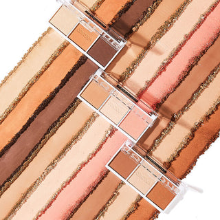 Baked Trio - Trio : Bronzer, Blush & Enlumineur - Baked Sugar - photo 2 - Make Up Revolution