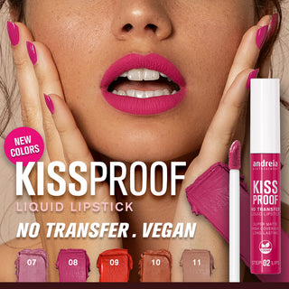 KISS PROOF - No Transfer Liquid Lipstick - 8ml