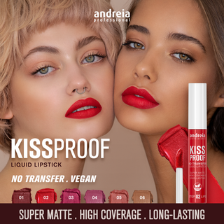 KISS PROOF - No Transfer Liquid Lipstick - 8ml