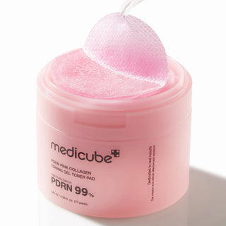 PDRN Pink Toning Gel Toner Pad Medicube 70pcs - photo 3 - Medicube