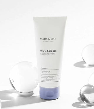 White Collagen Cleansing Foam 150ml - Mary & May