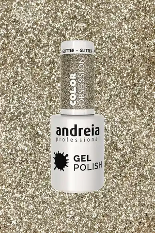Gel Polish OB1 Glitter Doré - 10,5ml
