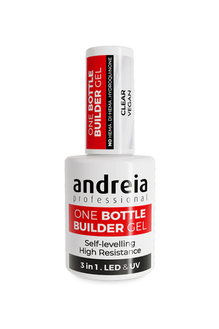 One Bottle Builder Gel 3 en 1  - Clear - Basse Viscosité 14ml