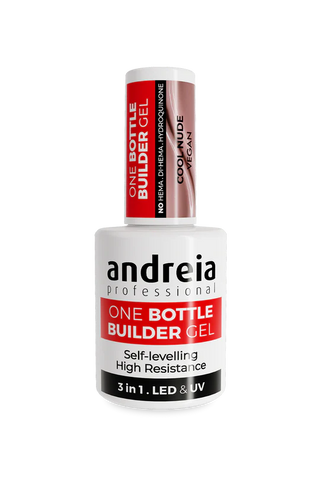 One Bottle Builder Gel 3 en 1  Cool Nude - Basse Viscosité