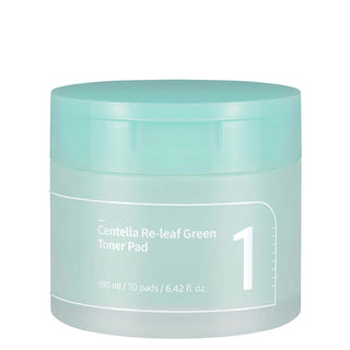 No.1 Centella Re-Leaf Green- Pads - 70 pièces - Numbuzin