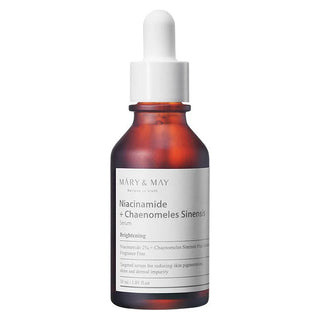 Niacinamide + Chaenomeles Sinensis - Sérum éclat et régulateur de sébum - 30 ml - Mary & May