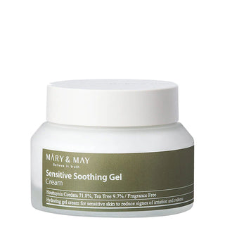 Sensitive Soothing Gel - Crème-gel apaisante et anti-imperfections - 70 g - Mary & May
