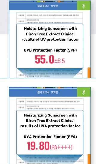 Birch Juice Moisturizing Sunscreen SPF50+ PA++++ - 50ml