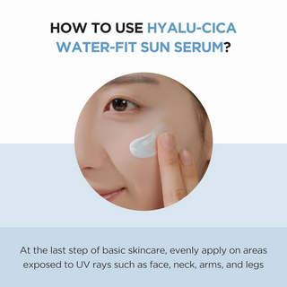 Madagascar Centella - Hyalu-Cica - Water-Fit Sun Serum SPF50+ PA++++