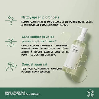Heartleaf Pore Control Cleansing Oil -