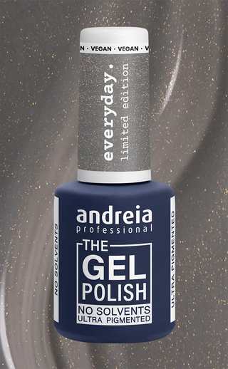 The Gel Polish - Ed.Lim EveryDay - ED1 Gris reflets dorés - 10.5 ml
