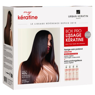 My Kératine – Box Pro Lissage Kératine - 6 x 400 ml - Urban Keratin