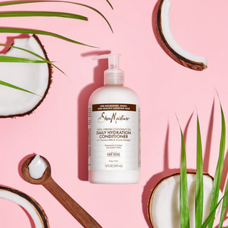 100% Virgin Coconut Oil - Après-shampoing Hydratant - 384 ml