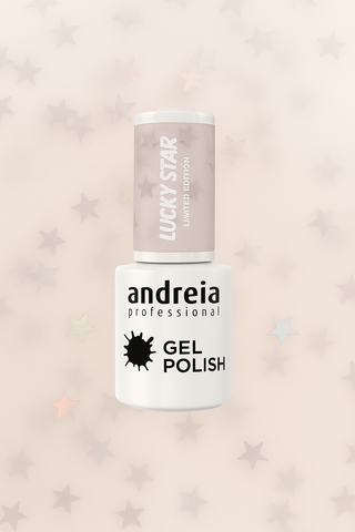 Gel polish - Ed.Lim Lucky Star - LS2 – Blanc laiteux étoiles holographiques - 10,5 ml