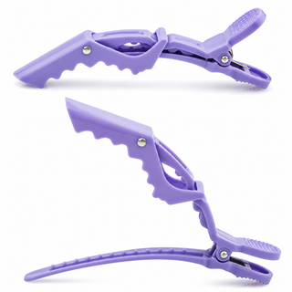 Pinces crocodile de coiffure – 11,5 cm (sachet de 6)