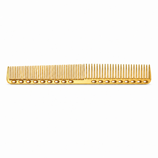 Peigne de coiffure en aluminium – Doré