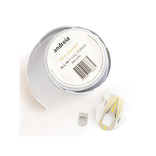 All in 1 Nail Forms Chablons – 500 units