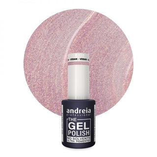 THE Gel Polish - G04 Glitter Rose et Doré - 10,5ml
