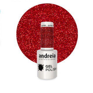 Gel Polish 261 Glitter Rouge - 10,5ml