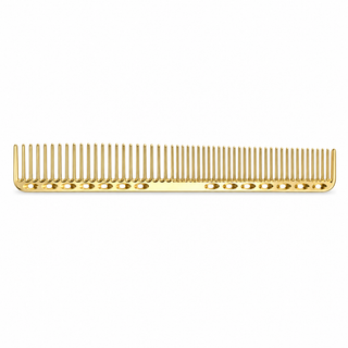 Peigne de coiffure en aluminium – Doré