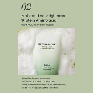 Matcha Biome - Amino Acne Cleansing Foam - 150ml - photo 7 - HEIMISH