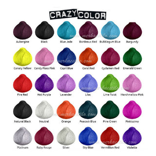 Coloration semi permanente Crazy Color - 100ML