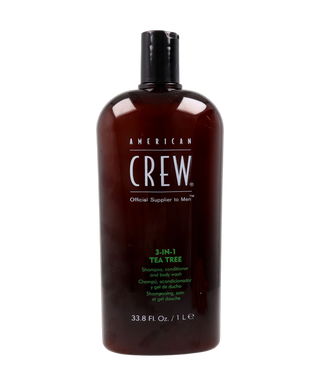 Tea Tree - Soin 3-en-1 Shampoing, Après-Shampoing et Gel Douche - 1000 ml - detoure