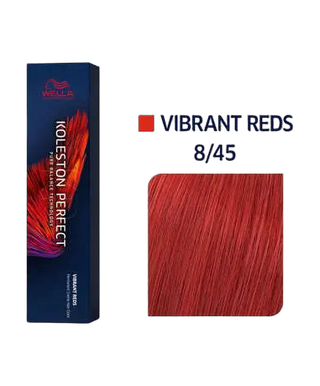 Koleston Perfect Me+ - Vibrant reds - Coloration permanente - 60ml - 8.45 - Blond clair cuivré acajou