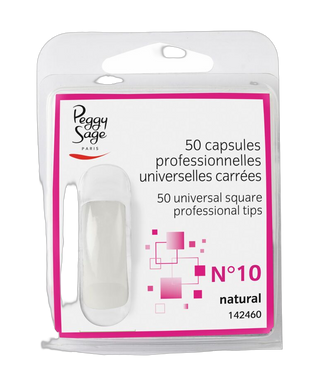 Capsules Ongles  – Forme Carrée  - 50 pièces - detoure