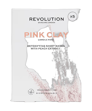 Pink Clay - Masques en Tissu Purifiants - x5 pièces - detoure