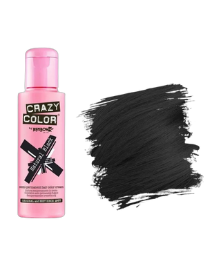 Coloration semi permanente Crazy Color - 100ML - Natural Black
