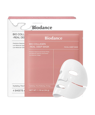 Masque Real Deep - Hydrogel Bio & Collagène  - x4 pièces - detoure