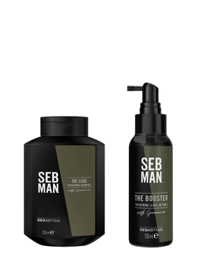 SEB MAN The Booster – Tonic épaississant sans rinçage - 100 ml - detoure