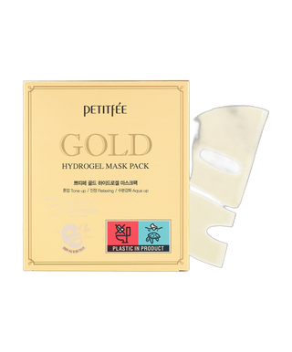 Gold - Masque hydrogel à l'Or –  5pc - detoure