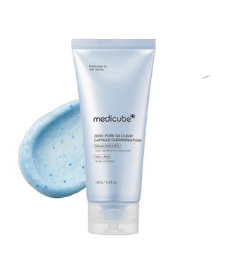 Zero Pore Clearing Capsule Cleansing Foam - AHA, BHA & PHA -120g - detoure