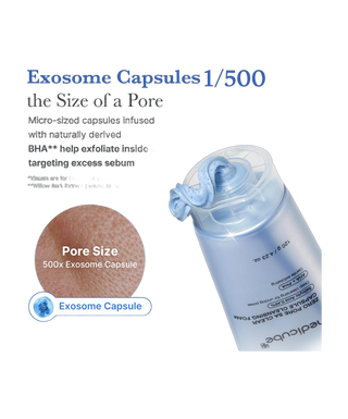 Zero Pore Clearing Capsule Cleansing Foam - AHA, BHA & PHA -120g - detoure