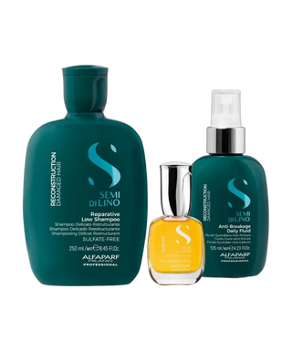 Semi Di Lino Reconstruction - Shampoing Réparateur – 250 ml - detoure