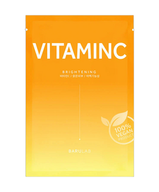 Masque tissu exfoliant doux vegan - Vitamin C- 23g - detoure