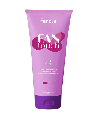 Fan Touch Curl Cream - Crème définisseuse de boucles anti-frisottis - 200 ml - detoure