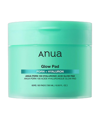 Pads éclat Anua PDRN Hyaluronic Glow Pad 180 ml / 60 pads - detoure