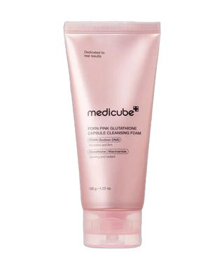 PDRN Pink Glutathione Capsule Cleansing Foam - Mousse nettoyante visage - 120 g - detoure