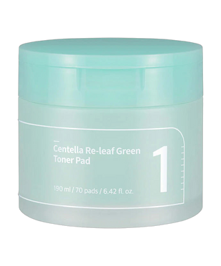 No.1 Centella Re-Leaf Green- Pads - 70 pièces - detoure