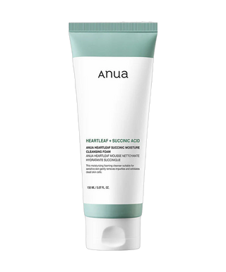 Heartleaf Succinic Moisture Cleansing Foam - 150 ml - detoure